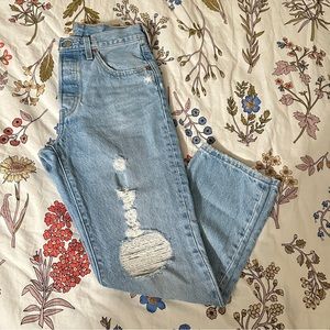 Levi’s 501 Cropped Jeans